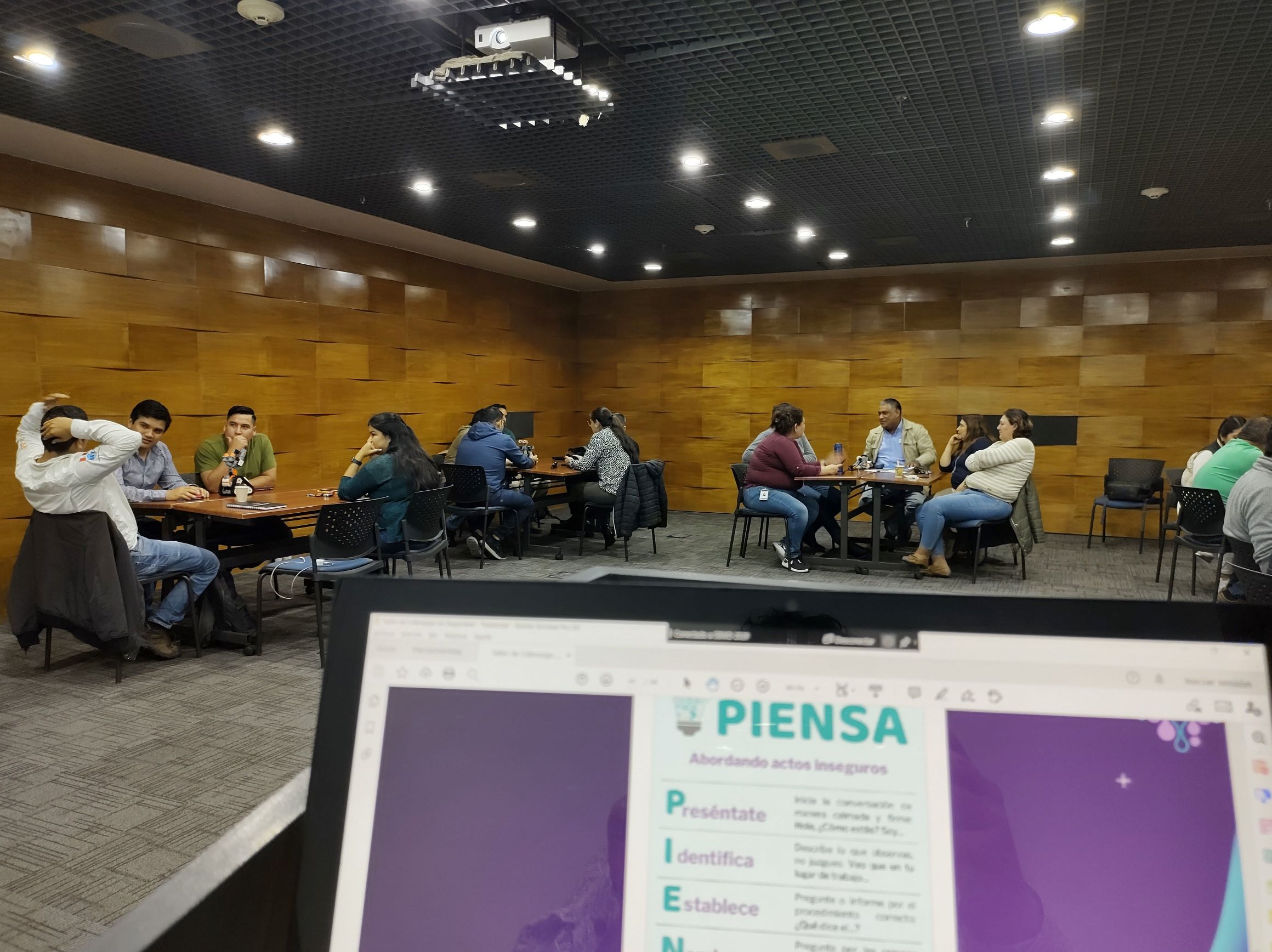 PIENSA, herramienta de intervención
